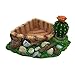 RONSHIN Simulate Cactus Shape Feeder Food Water Feeding Bowl for Reptile Tortoise Lizards 25589thumb 1