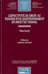L' effectivité du droit au travers d'un questionnement en droit du travail
