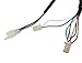 MMG Complete Assembly Left Side Control Switch (High Low Beam, Turn Signals, Horn) with Brake Switch and Lever for Tao Tao ATM 50 / GY6 50cc Scooters