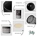 POTEY Cement Planter Flower Pot - 4.1
