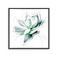 Framed Canvas Wall Art Sketch Canvas Prints Home Artwork Decoration for Living Room,Bedroom - 16x16 inches