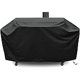 Westeco Grill Cover for Pit Boss Memphis Ultimate 4 in 1 Grill PBMEMU1 Waterproof for Smoke Hollow Gas Charcoal Combo Grill Smoker PitBoss Memphis 2 Grill Cover Heavy Duty