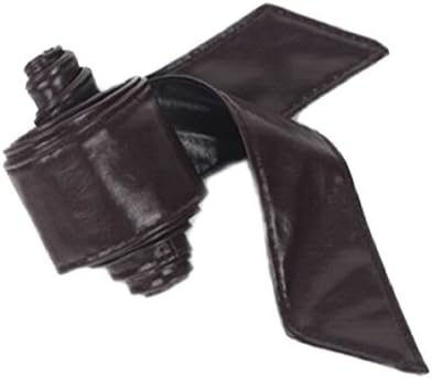 ouxiuli Women's PU Leather Soft Self Tie Bowknot Band Wrap Around Obi Belt Waistband
