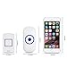 Adoric Wireless Doorbell Kit with 2 Plug-in Receivers and 1 Remote Button Waterproof Operating at 1000 feet Rang with 36 Chimes, 4 Volume Levels, LED Flash, White