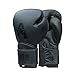 Anthem Athletics SB Gen1 Fight Gloves - Muay Thai, Boxing, Striking, Kickboxing, Leather - Black - 16 oz.