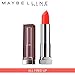 Maybelline New York Color Sensational Creamy Matte Lipstick, All Fired Up, 0.15 oz.