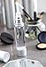 JUVITUS 1.7 oz Airless Silver Matte Clear Acrylic Spray Bottle (6 Pack)