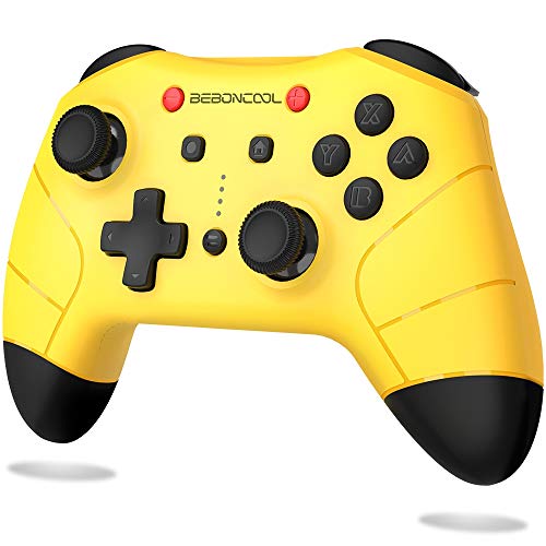 BEBONCOOL Switch Controller for Nintendo Switch/Switch Lite, Wireless Pro Controller Switch Supports Turbo & Adjustable Dual Shock Function-Switch Pro Controller Compatible with Bluetooth
