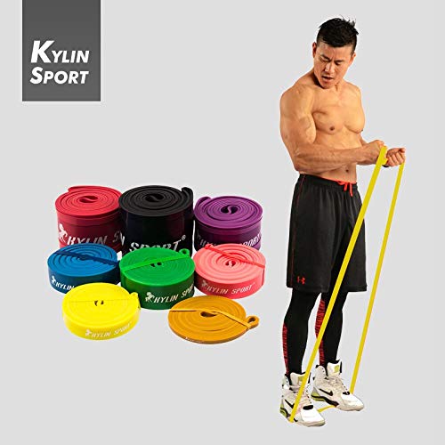 Bandes De Résistance 5 Niveaux Pour Entraînement, Fitness, Musculation, Pull Up, Home Gym (lot De 5 Couleurs)