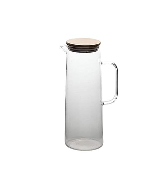 zcbgyks Jarra Agua Cristal Hogar Olla De Vidrio Jugo De Limón Tie ...