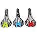 Bicycle Saddle Ergonomic MTB Road Bike Perforated Seat EVA Cushioned PU Leather Texture Steel Rail Cycle Accessoriesthumb 2