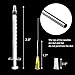 DEPEPE 50pcs 1ml Syringes Luer Slip Tip with 1 Inch Blunt Tip Needles and Caps for Refilling, Measuring, Pet Feeding