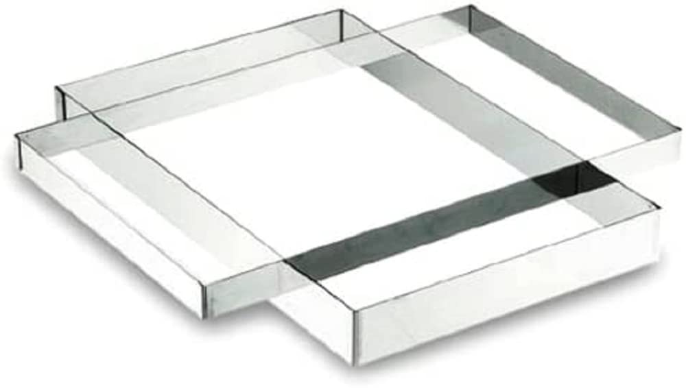 Lacor-68041-RECTANGULAR Frame 30x40x5 CM.- STNLS