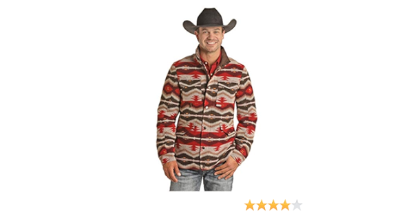 mens aztec wool coat