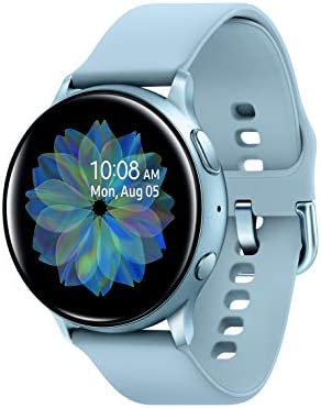 Samsung Galaxy Watch Active2 w/ enhanced sleep tracking analysis, auto workout tracking, and pace coaching (44mm), Cloud Silver - US Version with ...