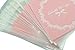 TOOGOO(R) 100 Pcs Self Seal Adhesive Opp Bag Round Lace Bow for Candies Cookies