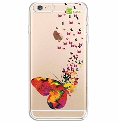Capa Celular Para Iphone 6/6s Borboletas Voando - Up Case - Impressão High Uv