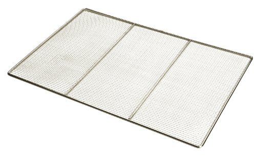 Focus Foodservice 17 by 25-Inch Woven Stainless Steel Fryer Grate