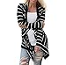 Cardigan Jacket,Morecome Women Casual Long Sleeve Striped Cardigans Patchwork Outwear
