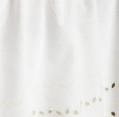 Fresh Ideas Bedding Eyelet Ruffled Bedskirt, Classic 14