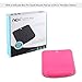Mouse Pad with Memory Foam Wrist Rest, Non-Slip Rubber Base Mouse Mat for Typist Office, Pink
