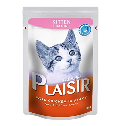 Plaisir Kitten Cats Chunks In Gravy With Chicken Pouch 100g Mak Online Store