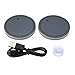 LED Cup Holder Lights, niceEshop(TM)2 PCS LED Light Cup Holder Bottom Mat Pad with USB Rechargeable Interior Decoration Light for Car, SUV, Truck, Camper, Boat, 7 Colors