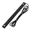 CRST 16-Outlet Heavy Duty Metal Power Strip, 15-Foot Power Cord / 15 Amps / 1875W for Office, School (UL Listed)