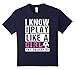 Kids I Know I Play Like A Girl Soccer T-Shirts, Try To Keep Up 10 Navy