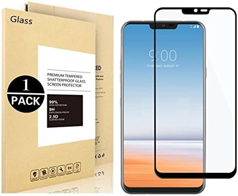 LG G7 ThinQ Screen Protector,Coohaisee [Full Coverage ] [Anti-Scratch] [Anti-Bubble] [Case Friendly] [9H Hardness] [1-PACK HD Clear] Tempered Glass Screen Protector for LG G7 ThinQ
