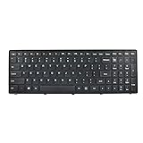 Eathtek New Laptop Keyboard with Black Frame For Lenovo G500s Touch G505s IdeaPad Flex 15 Flex 15D S500 S500 Touch S510p S510p Touch Black US Layout (Note: Not fit for G500!!)
