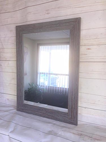 Large Rustic Mirror-Wooden Mirror-Rustic wall mirror-farmhouse mirror-barn mirror-shabby chic mirror-wooden rustic mirror-wooden mirror
