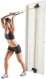 gold's gym door gym set