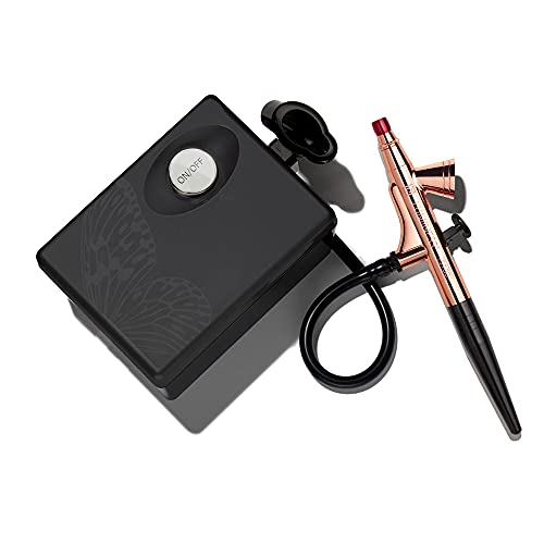 Luminess Air Basic Airbrush Makeup Kit and 9Piece Silk 4In1 Airbrush Foundation Starter