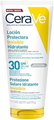 , Loción Protectora Invisible Hidratante SPF 30, UVB + UVA, 177 ml
