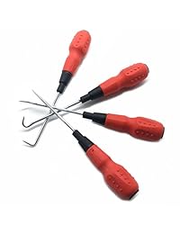 Juego de 4 piezas de recambio y gancho de precisión, sello de aceite para coche