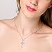 Sterling Silver Cross Necklace Simple Polished Religious Holy Love Jewelry for Men Women (cross necklace)