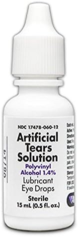 Akwa Artificial Tears Solution, 0.5 fl oz per Box (8 Pack)