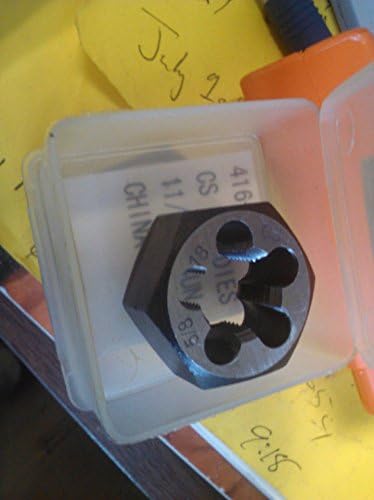 5/8"- 18 Carbon Hex Rethreading Die