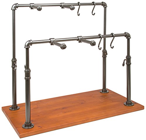 Econoco PSCTBB Mini Double Bar Accessory Merchandiser at Amazon