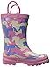 Hatley Girls' Rainboots -Puzzle Piece Horses