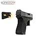 Gun Magnet Mount - 2-Pack | Magnet for Gun | 45 Lbs Rated w/Easy Release | Very Soft Rubber Magnetic Holster | Handgun Mount in Safe Car Truck for Pistol Glock | Conceal Firearm | Shooting Accessory