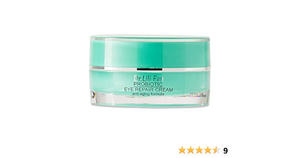 lili fan probiotic eye cream
