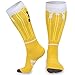 Gone For a Run Run For Beer Knee High Half Cushioned Athletic Running Socks | Fun Running Socks
