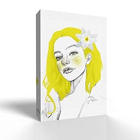 Young Lifestyle Painting Wall Decor for Living Room Wooden Framed