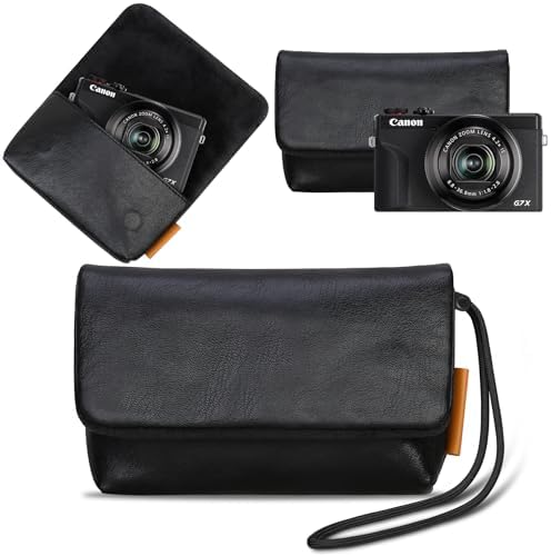 Amazon.com : Rieibi G7X II/G7X III Leather Camera Case - Vintage