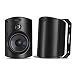 Polk Audio Atrium 5 Outdoor Speakers with Powerful Bass (Pair, Black) - All-Weather Durability | Broad Sound Coverage | Speed-Lock Mounting System primary