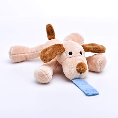 image for Angloria Baby Detachable Stuffed Animal for Pacifier Holder, Soft Plus