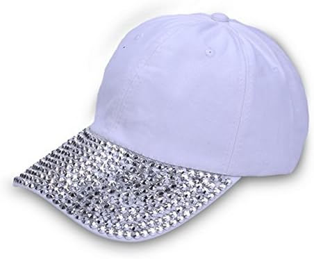 Fashion Classic Women Hats Baseball Cap Rhinestone Hip Hop Snapback Caps Popular Luxurious 5