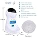 BELOPEZZ 3 Liter Smart Pet Automatic Feeders with Timer Programmable Up To 4 Meals a Day for Dogs and Cats
